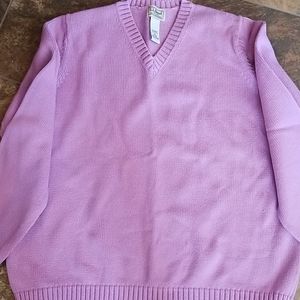 Ll bean v-neck sweater